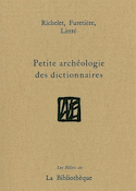 Petite archéologie des dictionnaires